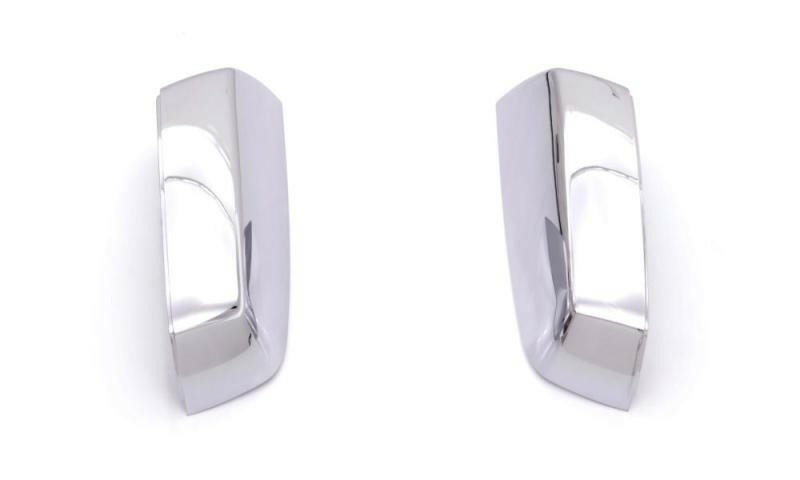 AVS 14-18 Chevy Silverado 1500 Upper Mirror Covers 2pc - Chrome Exterior Trim AVS