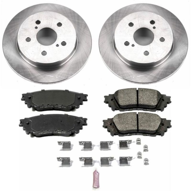 Power Stop 15-17 Lexus NX200t Rear Autospecialty Brake Kit Brake Kits - OE PowerStop