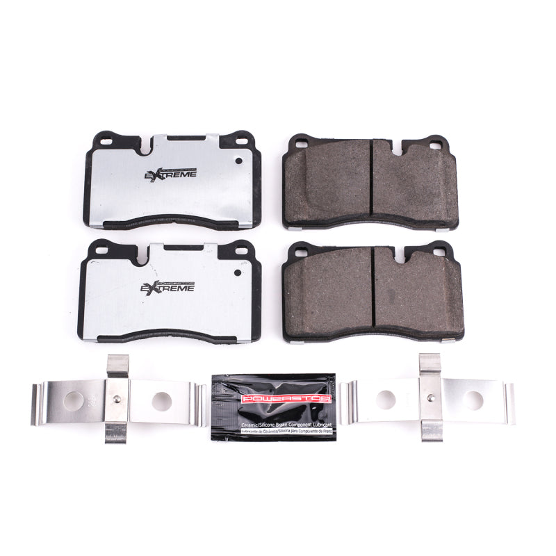 Power Stop 06-09 Land Rover Range Rover Front Z36 Truck & Tow Brake Pads w/Hardware Brake Pads - Performance PowerStop