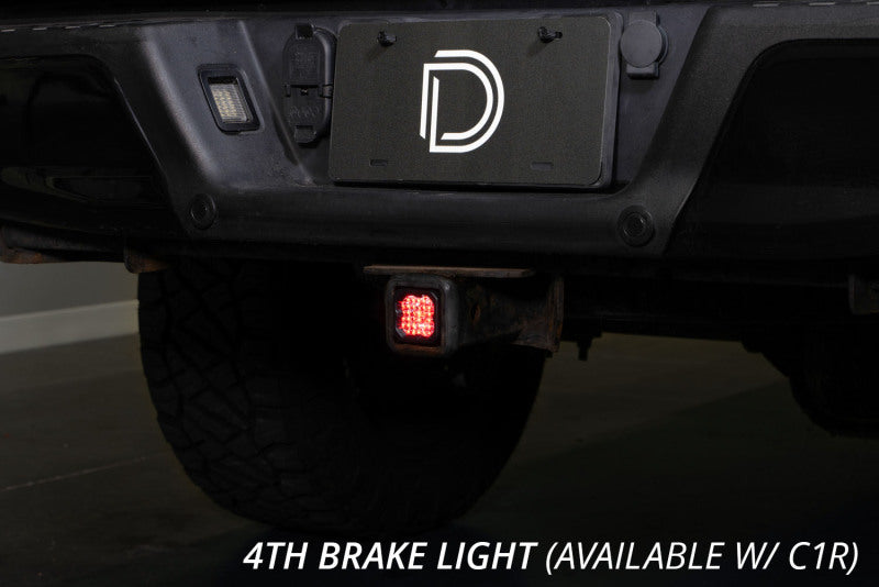 Diode Dynamics Hitch Mount LED Pod Reverse Kit for Ford F-150 15-20 C1R Light Accessories and Wiring Diode Dynamics