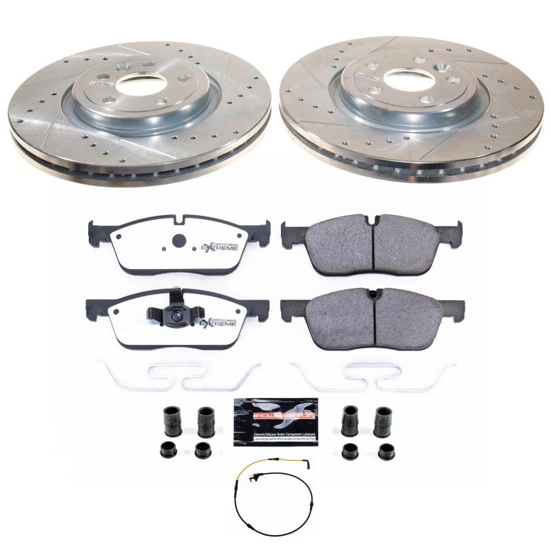 Power Stop 18-20 Land Rover Range Rover Velar Front Z36 Truck & Tow Brake Kit Brake Kits - Performance D&S PowerStop