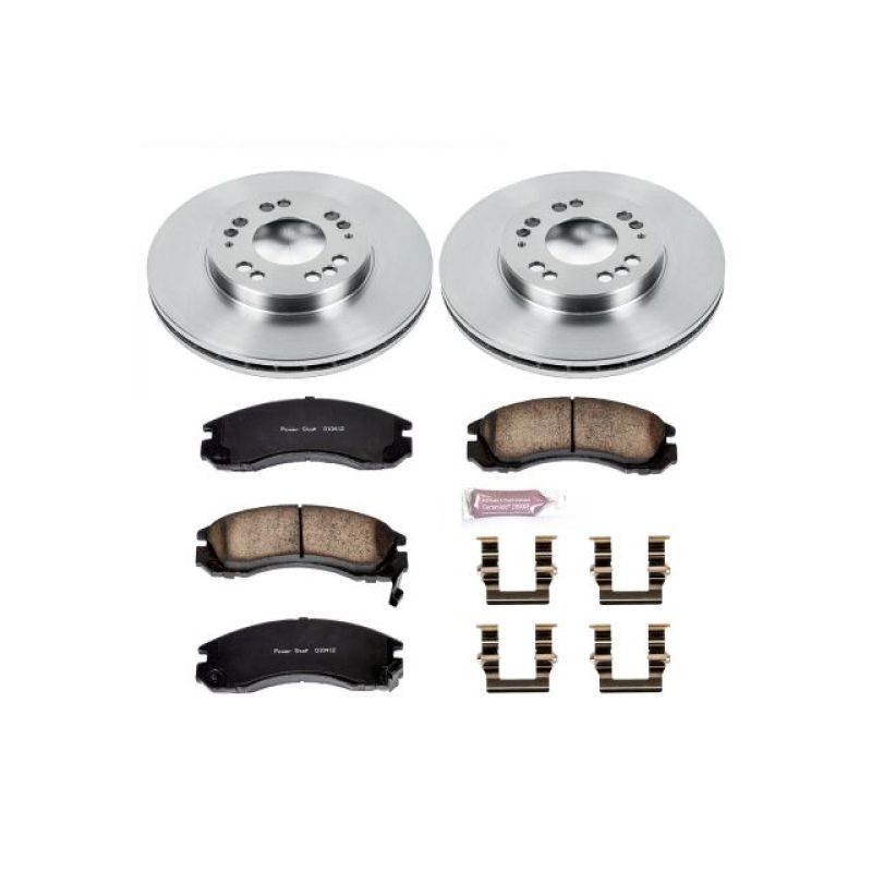 Power Stop 91-96 Dodge Stealth Front Autospecialty Brake Kit Brake Kits - OE PowerStop