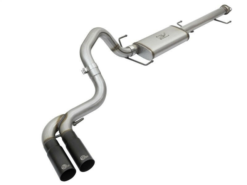 aFe Rebel Series 3in Stainless Steel Cat-Back Exhaust System w/Black Tips 07-14 Toyota FJ Cruiser Catback aFe