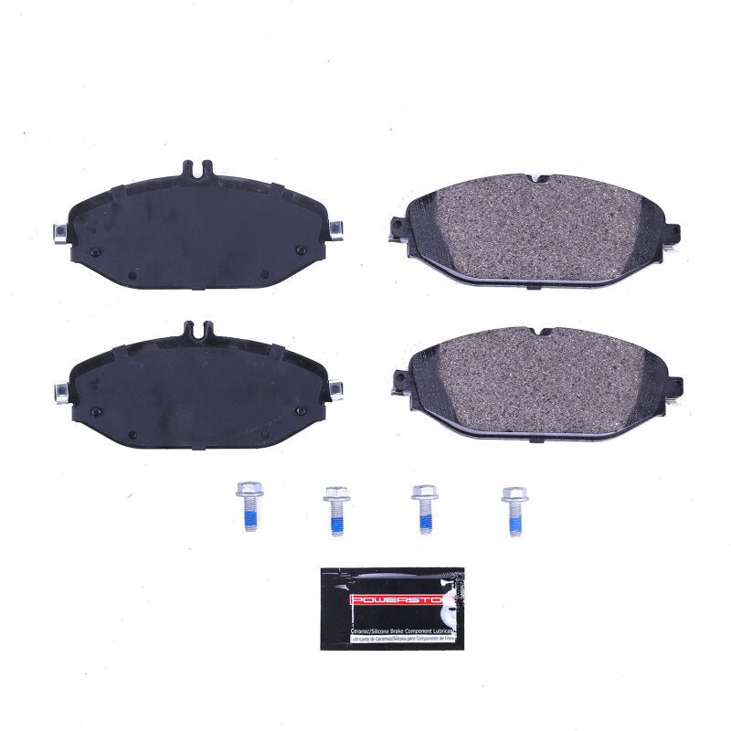 Power Stop 18-19 Mercedes-Benz E300 Euro-Stop ECE-R90 Front Brake Pads Brake Pads - OE PowerStop