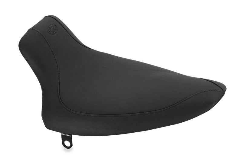 Mustang 84-06 Harley Standard Rear Tire Runaround Solo Seat - Black Solo Motorcycle Seats Mustang Motorcycle