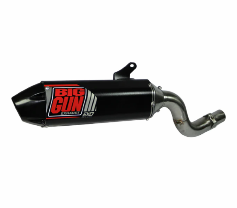 Big Gun 93-23 Honda XR 650L EXO Aluminum Slip On Exhaust Powersports Exhausts Big Gun