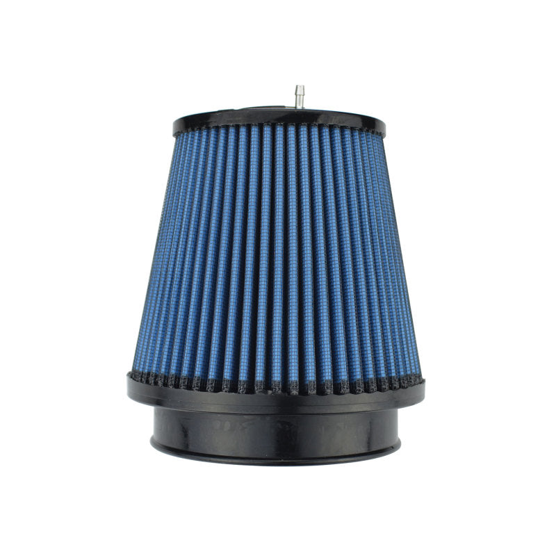 Injen NanoWeb Dry Air Filter 4.0 Flange w/ShurLok / 5.63 Base OD /6.0 Tall /4.0 Top w/Barb Fitting Air Filters - Drop In Injen
