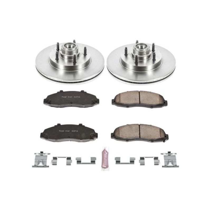 Power Stop 97-00 Ford F-150 Front Autospecialty Brake Kit Brake Kits - OE PowerStop