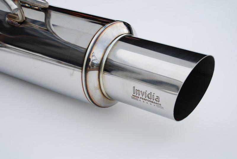 Invidia 2022+ Subaru WRX N1 Twin Outlet Single Layer SS Tip Cat-Back Exhaust Catback Invidia