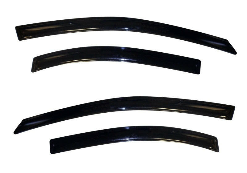 AVS 12-18 Chevy Sonic Ventvisor Outside Mount Window Deflectors 4pc - Smoke Wind Deflectors AVS