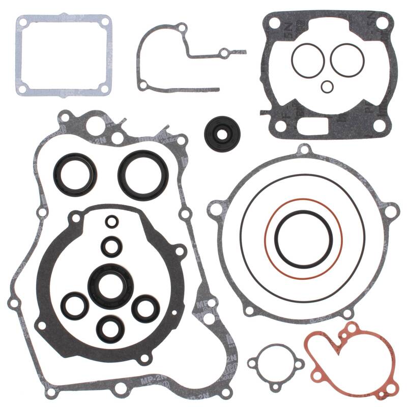 Vertex Gaskets 1992 Yamaha YZ125 Complete Gasket Kit w/ Oil Seals Engine Hardware Vertex Pistons