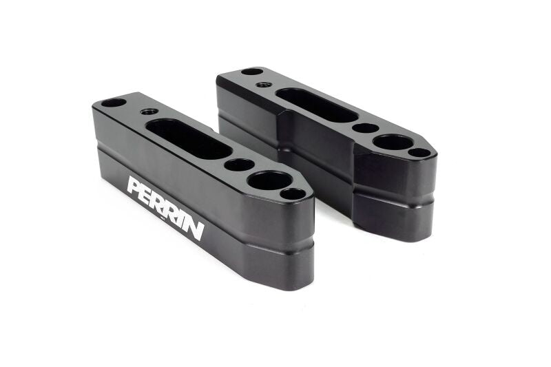 PERRIN 15-21 Subaru WRX/STI Front Mount Intercooler Bracket - Black Intercoolers Perrin Performance