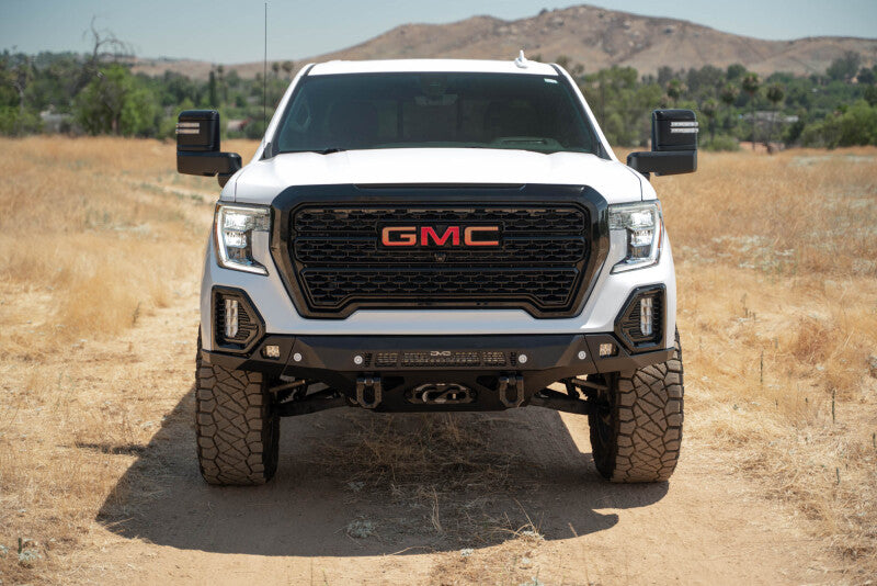 DV8 19-21 GMC Sierra 1500 Spec Series Front Bumper Bumpers - Steel DV8 Offroad