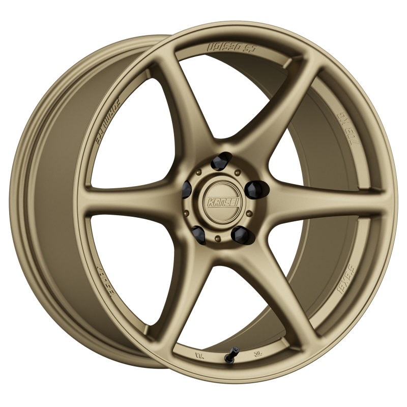 Kansei K11B Tandem 19x10.5in / 5x114.3 BP / 22mm Offset / 73.1mm Bore - Bronze Wheel Wheels - Forged Kansei