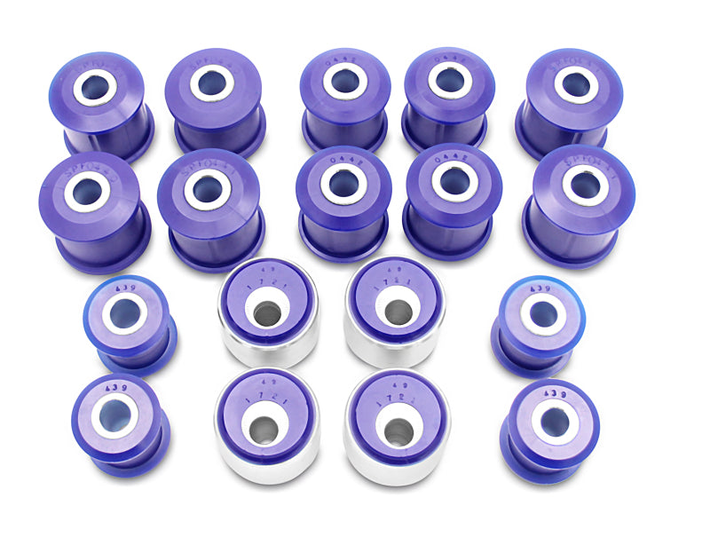 SuperPro 1991 Toyota Land Cruiser Base Front / Rear Vehicle Bushing Kit - 4 Deg. Caster Correction Bushings - Full Vehicle Kits Superpro