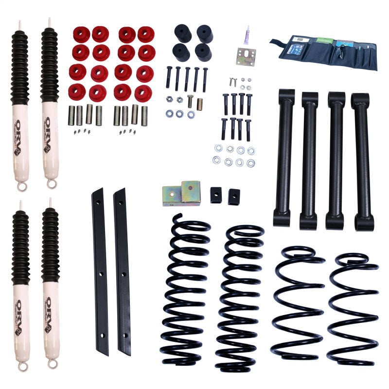 Rugged Ridge 2in Lift Kit with Shocks 03-06 Jeep Wrangler TJ Lift Kits Rugged Ridge