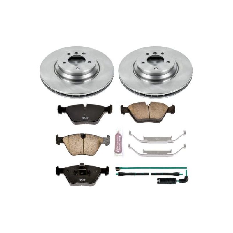 Power Stop 01-06 BMW 330Ci Front Autospecialty Brake Kit Brake Kits - OE PowerStop