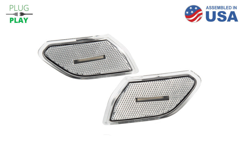 Diode Dynamics 18-21 Jeep JL Wrangler/Gladiator Sidemarkers Clear (set) Light Accessories and Wiring Diode Dynamics
