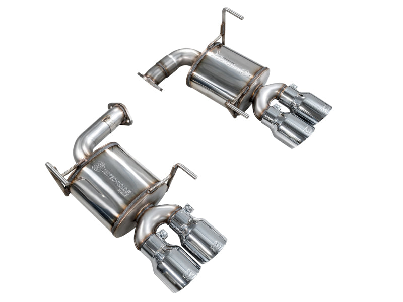 AWE Tuning 22-25 Subaru VB WRX Touring Edition Axle-Back Exhaust - Chrome Silver Tips Axle Back AWE Tuning