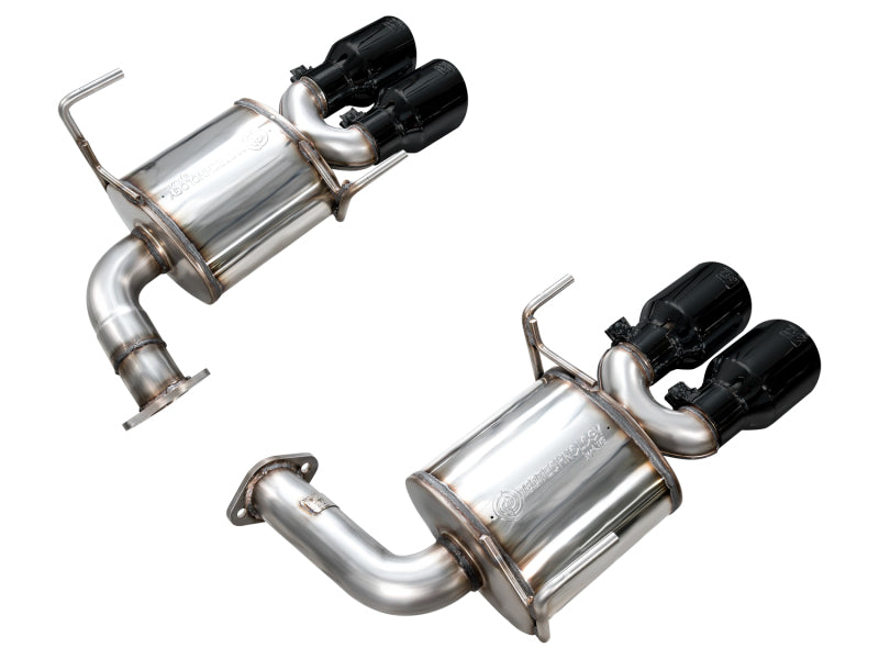 AWE Tuning 22-25 Subaru VB WRX Touring Edition Axle-Back Exhaust - Diamond Black Tips Axle Back AWE Tuning