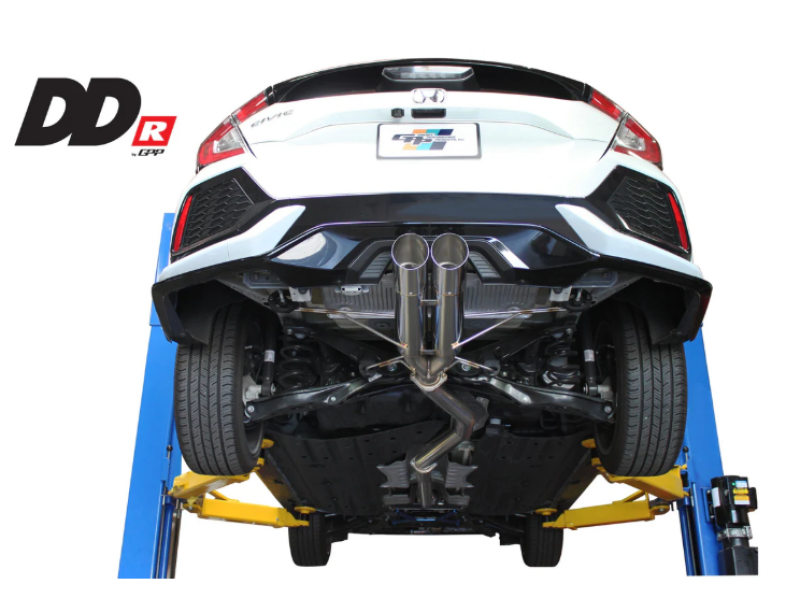 GReddy 2017+ Honda Civic Sport 5DR/Type-R DD-R Non-Resonated Exhaust Catback GReddy