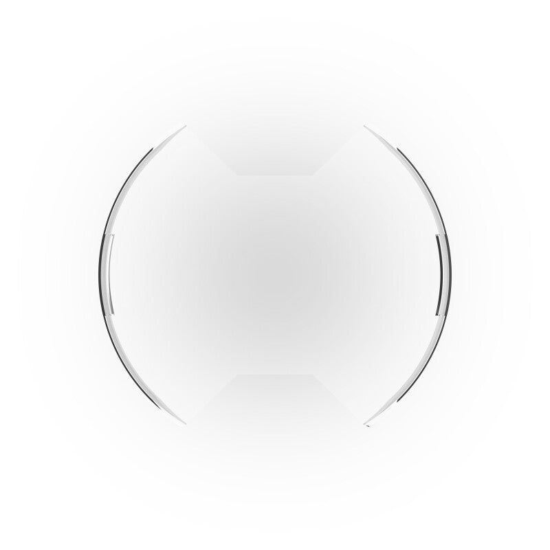 KC HiLiTES SlimLite 8in. LED Light Shield (Shield Only) - Clear Light Covers and Guards KC HiLiTES