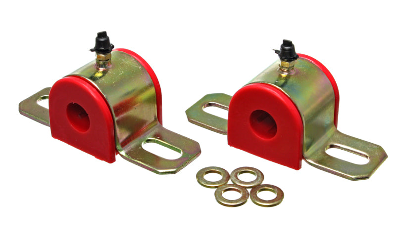 Energy Suspension Universal 20.5mm Red Greasable Sway Bar Bushings Bushing Kits Energy Suspension