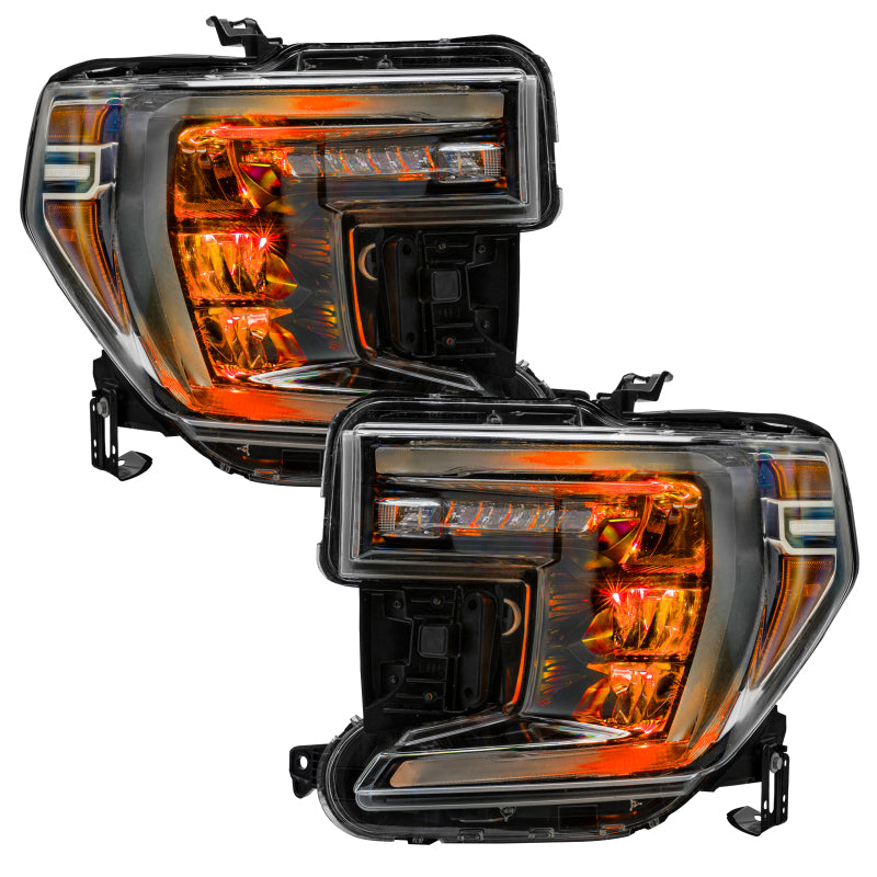 Oracle 19-21 Silverado/Sierra 1500 RGB Demon Eye Headlight Kit - w/o Controller Headlights ORACLE Lighting