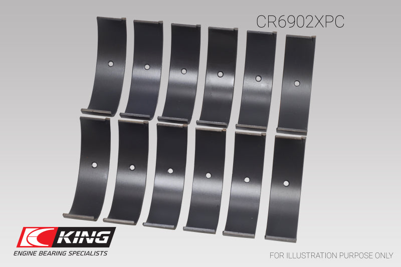 King Engine Bearings Nissan VQ35HR/VQ37VHR/VR30DTT pMaxKote Rod Bearing Set - Size STD Bearings King Engine Bearings
