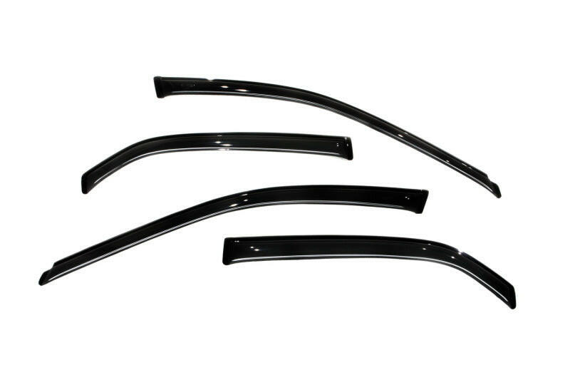 AVS 98-02 Honda Accord Ventvisor Outside Mount Window Deflectors 4pc - Smoke Wind Deflectors AVS