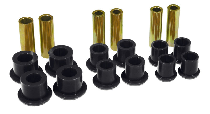 Prothane 97-04 Ford F150/250 2/4wd Rear Leaf Spring Bushings - Black Bushing Kits Prothane
