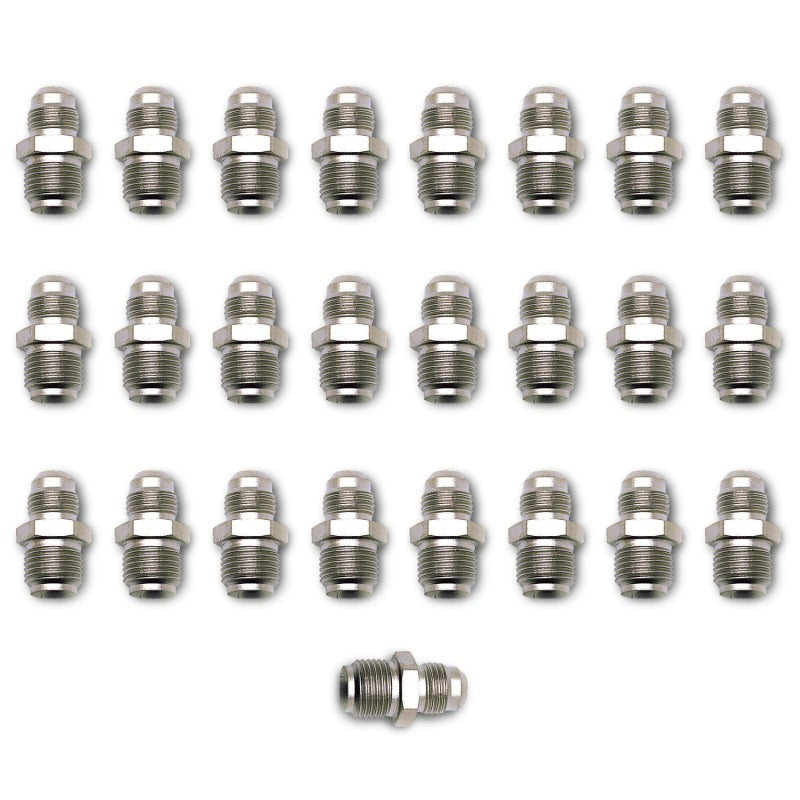 Russell Performance -6 AN (11/16in-18 Inverted Flare) Power Steering Adapter (25 pcs.) Fittings Russell