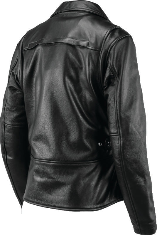 Kuryakyn Leather By River Road Ironclad Classic Leather Jacket Black Womens - Small Jackets - Leather Kuryakyn