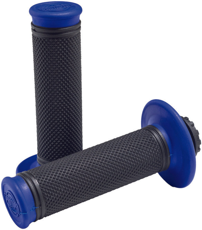 ProTaper Pro Series Clamp On Full Diamond Blue/Black Grips ProTaper
