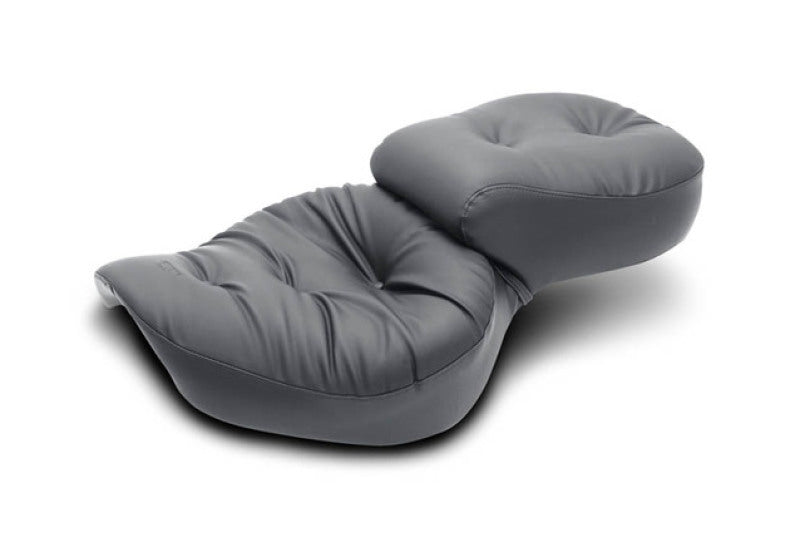 Mustang 00-08 Honda VT1100 Sabre,97-08 Spirit,87-97 Shadow,95-01 Ace Tour 1PC Seat Regal- Black One-Piece Motorcycle Seats Mustang Motorcycle