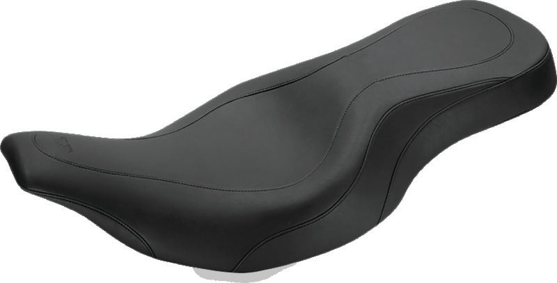 Mustang 97-07 Harley Electra Glide, Rd Glide Wide Tripper 1PC Seat - Black One-Piece Motorcycle Seats Mustang Motorcycle