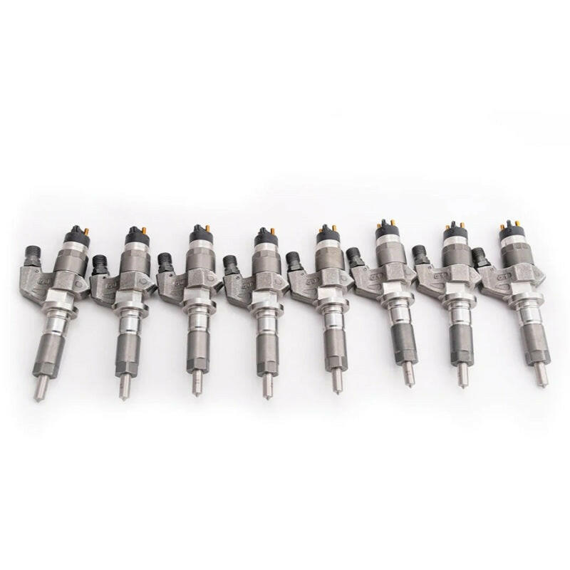 DDP 01-04 Chevrolet Duramax 6.6L LB7 Brand New Injector Set - Economy Series Fuel Lines DDP
