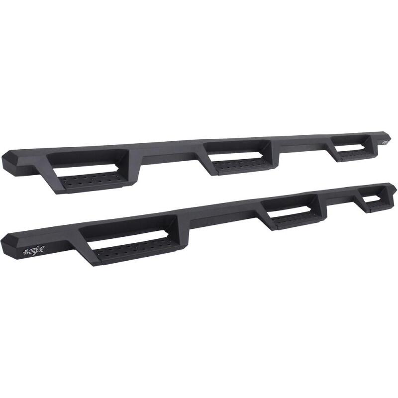 Westin/HDX 07-18 Chevrolet Silverado (Excl. Classic) 6.5ft. Bed Drop W2W Nerf Step Bars - Tex. Blk Nerf Bars Westin