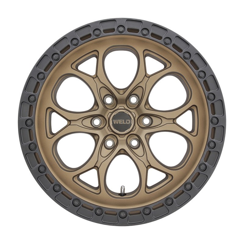 Weld Off-Road Ledge Six 20x9 / 6x135 BP / ET00 / BS5.00 Satin Black Wheel Wheels - Forged Weld