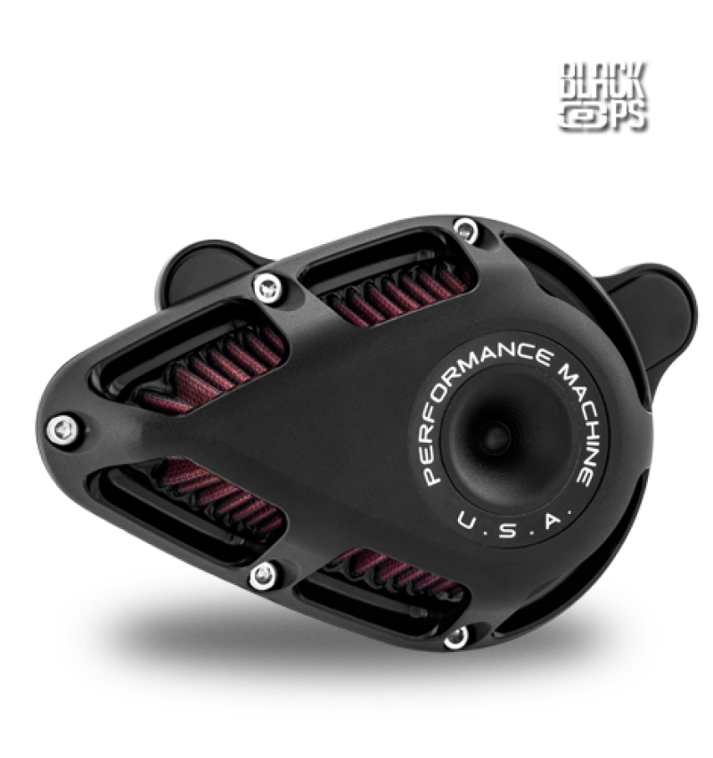 Performance Machine Jet Air Cleaner - Black Ops Air Filters - Direct Fit Performance Machine