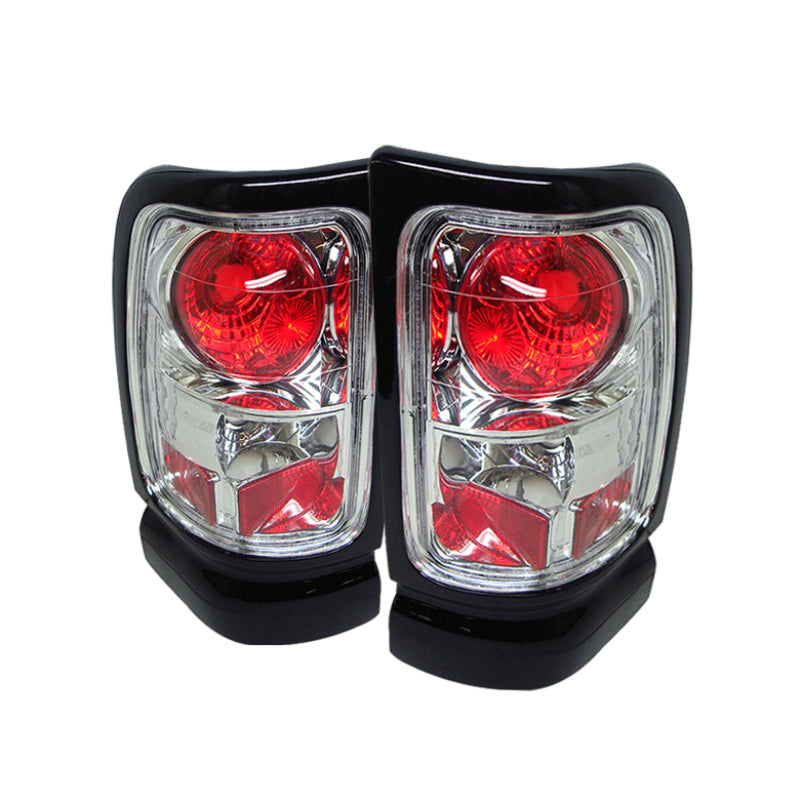 Spyder Dodge Ram 1500 94-01/Ram 2500/3500 94-02 Euro Style Tail Lights Chrome ALT-YD-DRAM94-C Tail Lights SPYDER