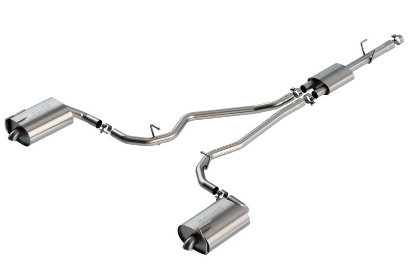 Borla 2020 Ford Explorer XLT/Limited Ecoboost 2.3L 2.25in S-type Exhaust - Turndown Tip Catback Borla