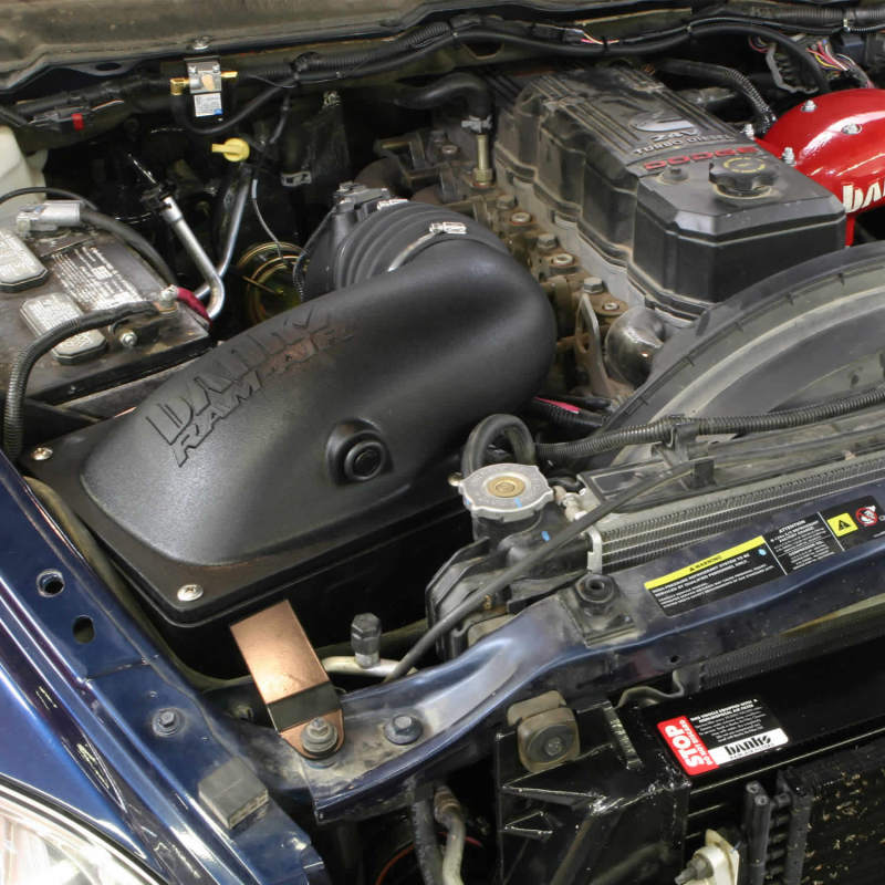 Banks Power 03-07 Dodge 5.9L Ram-Air Intake System - Dry Filter Short Ram Air Intakes Banks Power