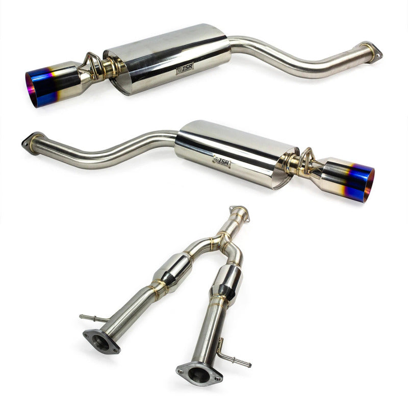ISR Performance 98-05 Lexus GS300 MBSE Dual Exhaust - Blue Tip Axle Back ISR Performance