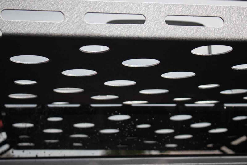 Fishbone Offroad 2020+ Jeep Gladiator Bed Storage Rack Steel Powdercoat Storage Racks Fishbone Offroad