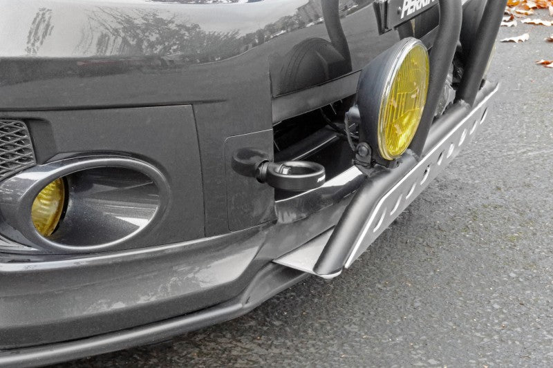 PERRIN 08-14 Subaru WRX & STI / 08-11 Impreza / 05-09 Legacy Tow Hook Kit (Front) - Flat Black Tow Hooks Perrin Performance