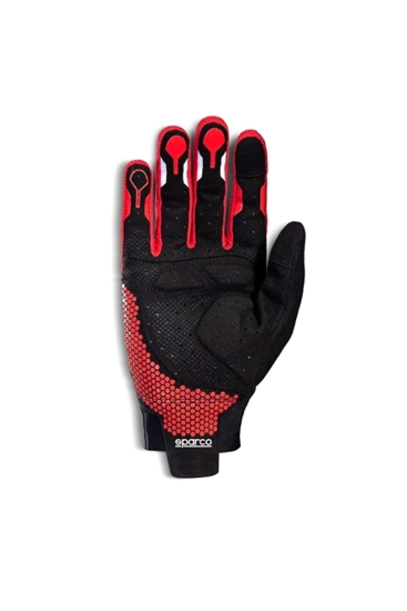Sparco Gloves Hypergrip+ 11 Black/Red Racing Gloves SPARCO