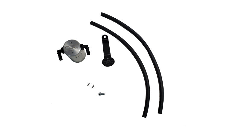 J&amp;L 19-24 Ford/Lincoln SUVs &amp; Trucks w 2.0 EcoBoost Driver Side Oil Separator 3.0 - Clear An Oil Separators J&L