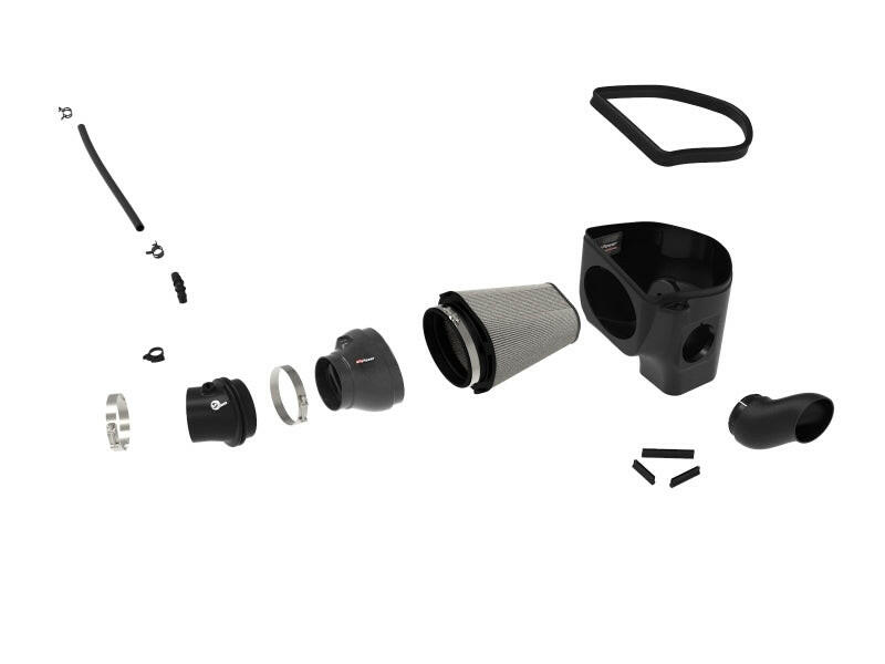 aFe Magnum Force Stage-2 Track Series Carbon Fiber AIS w/Pro Dry S Media-18 Dodge Challenger V8-6.2L Cold Air Intakes aFe