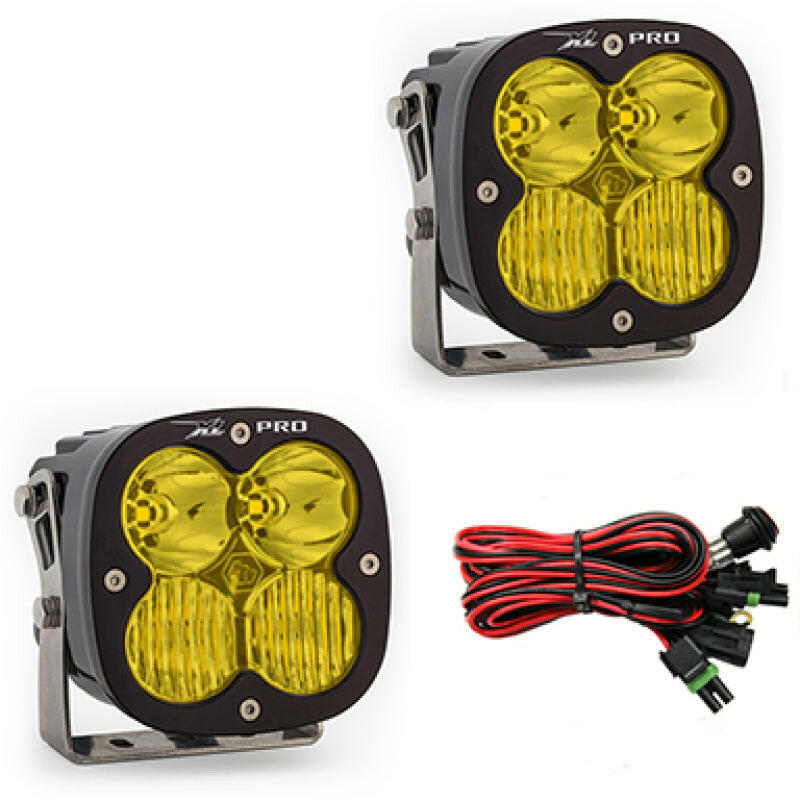 Baja Designs XL Pro Series Driving Combo Pattern Pair LED Light Pods - Amber Light Bars & Cubes Baja Designs